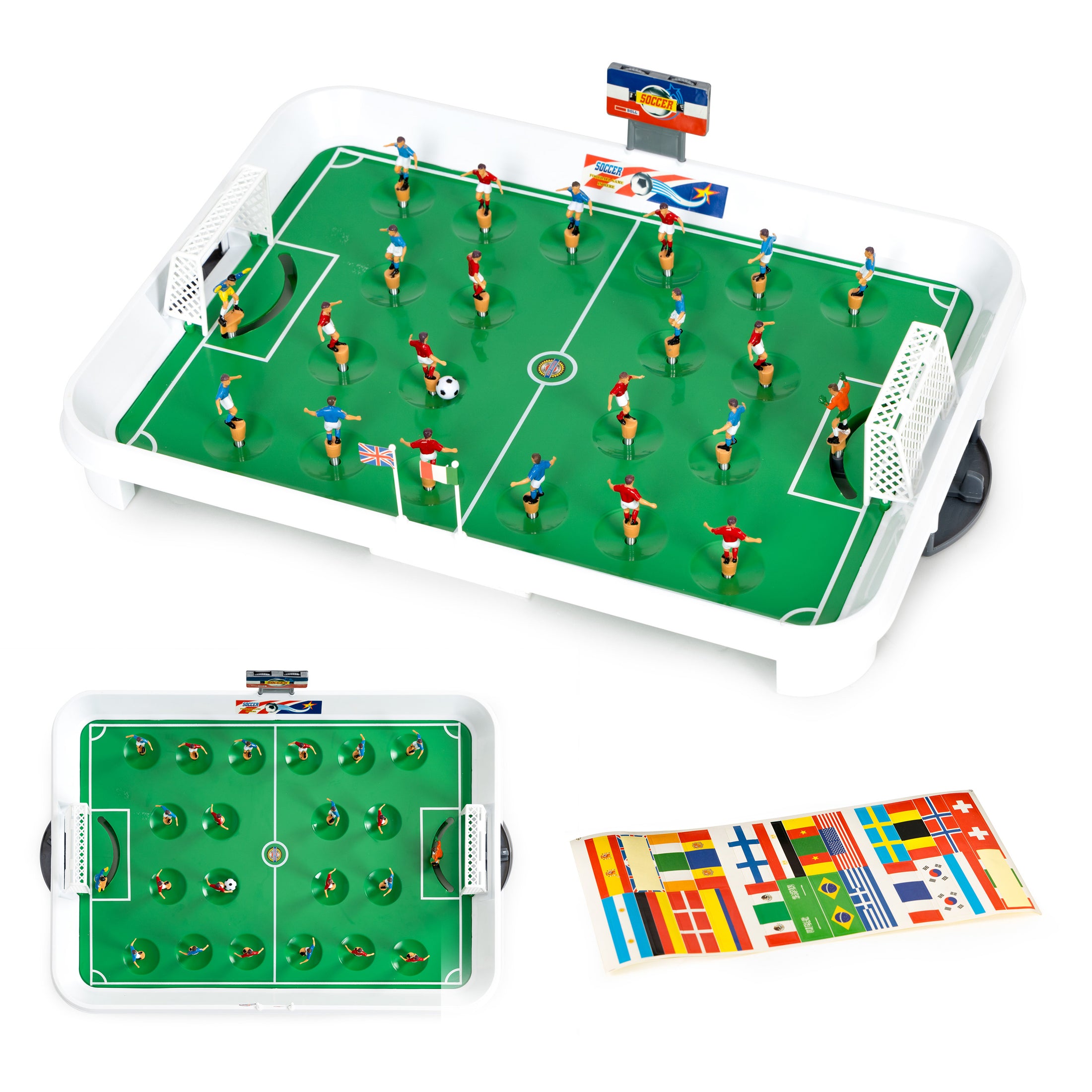 Mini galda futbola spēle uz atsperēm 22 spēlētājiem 