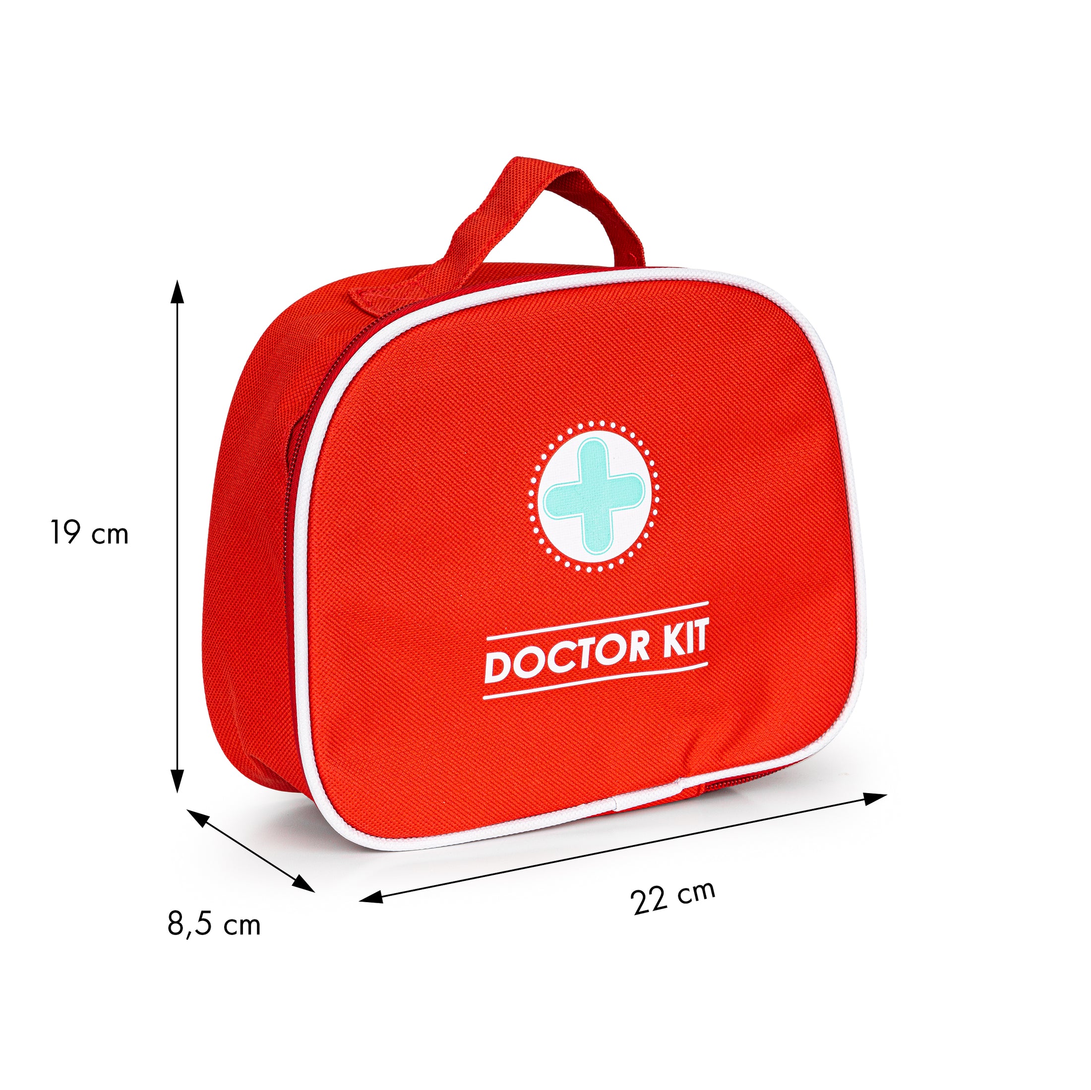 Koka medicīniskā komplekta soma + 9 gab. EKOTOJAS 