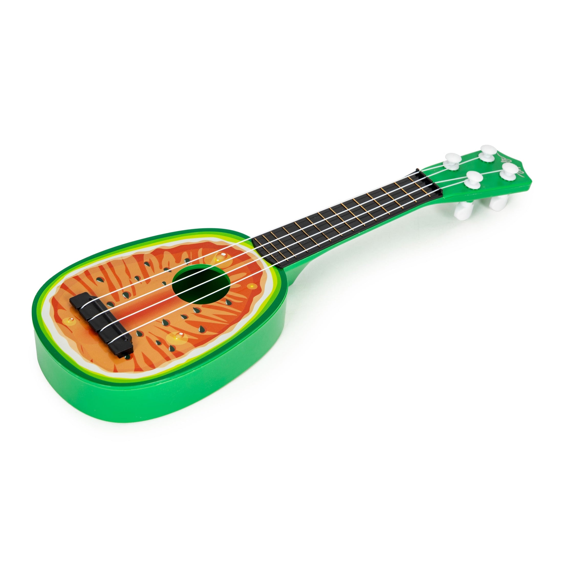 Ukuleles ģitāra bērniem, četras stīgas, arbūzs 